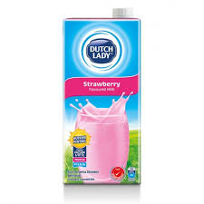 Sữa hộp hương dâu Dutch Lady