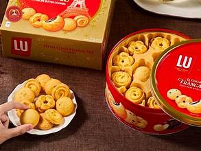 Bánh quy LU hộp thiếc