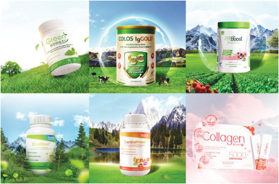 Các loại thực phẩm bổ sung Ngọc Oanh